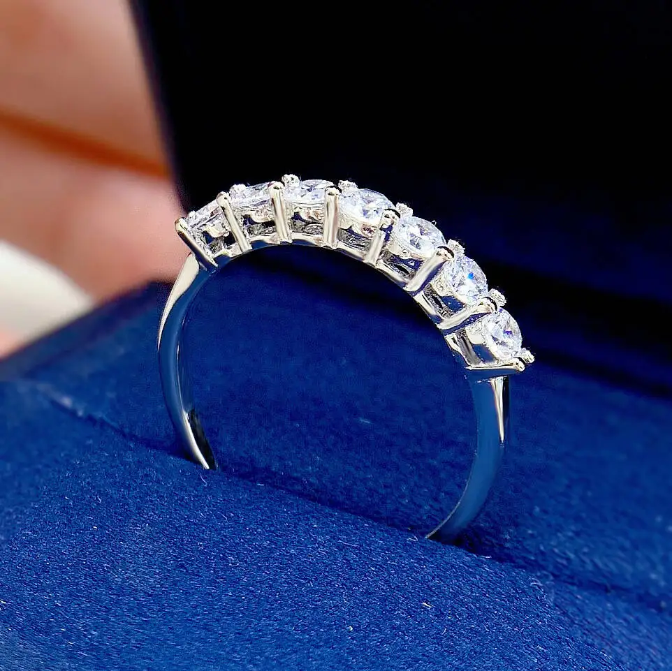 Moissanite Ring Image 6