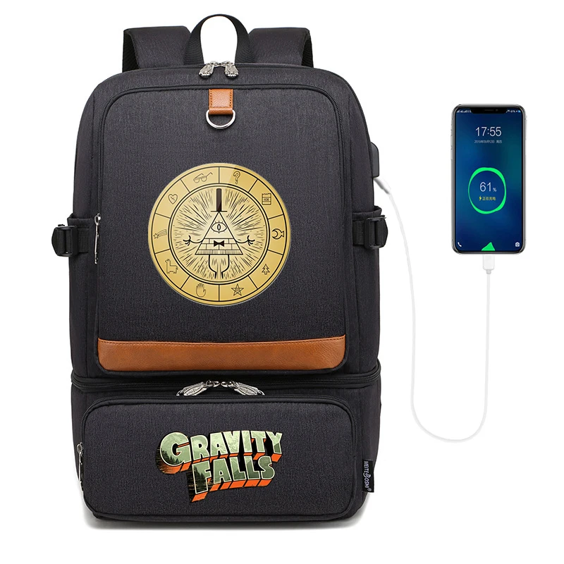 Disney Gravity Falls Backpacks Laptop Backpack Bags Insulated