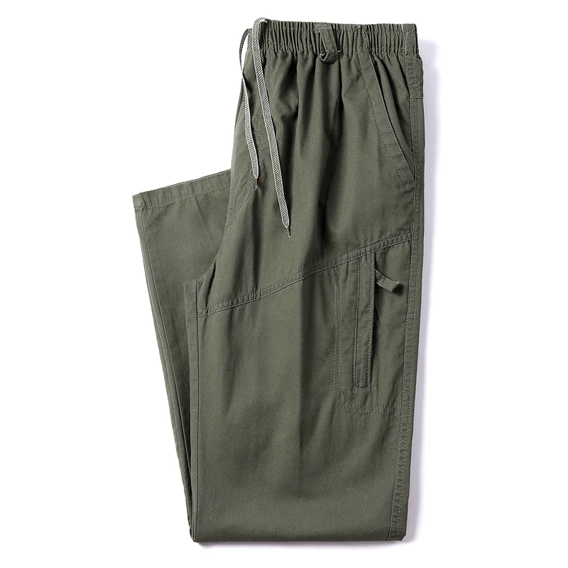 Men's Workwear Casual Cotton Pants Fashionable and Comfortable Pants - 2