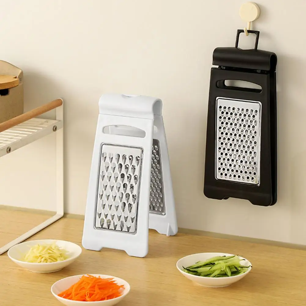 

Easy Clean Vegetable Grater Potato Grater Versatile Kitchen Tool Carrot Cucumber Slicer Vegetable Grater Double-sided Blade