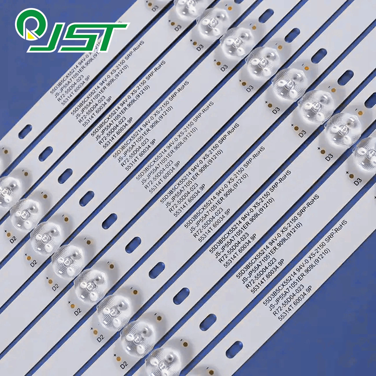 10pcs/Kit LED Strips K55DLJ10US 55D3B5CX55214 JS-JP55A71051ER.909L (91210) R72-55D04-023 553141T.60034.9P HV550QUB-F84