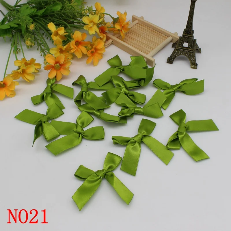 50 fiocchi neri da 7,6 cm in nastro di raso, per confezioni