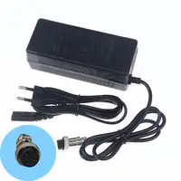 CCA4-1 Set Power Adapter 54.6V 2A Lithium Battery Charger With GX16-3 Pin US/EU Plug For 52V Li-ion Battery Input 100-240V - Image 5