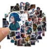 50PCS Cool Cartoon Anime Arcane Game Stickers For Cars Motorcycles Water cup Children's toy Luggage Computers Sticker 2