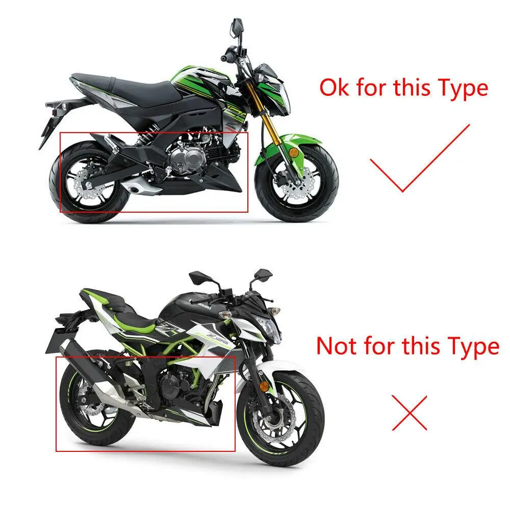 51MM Header Pipe For Kawasaki Z125 Until 2018 Z125 Pro Until 2022 Motorcycle Exhaust Pipe Steel Front Connect Link Tube Slip On - Image 5