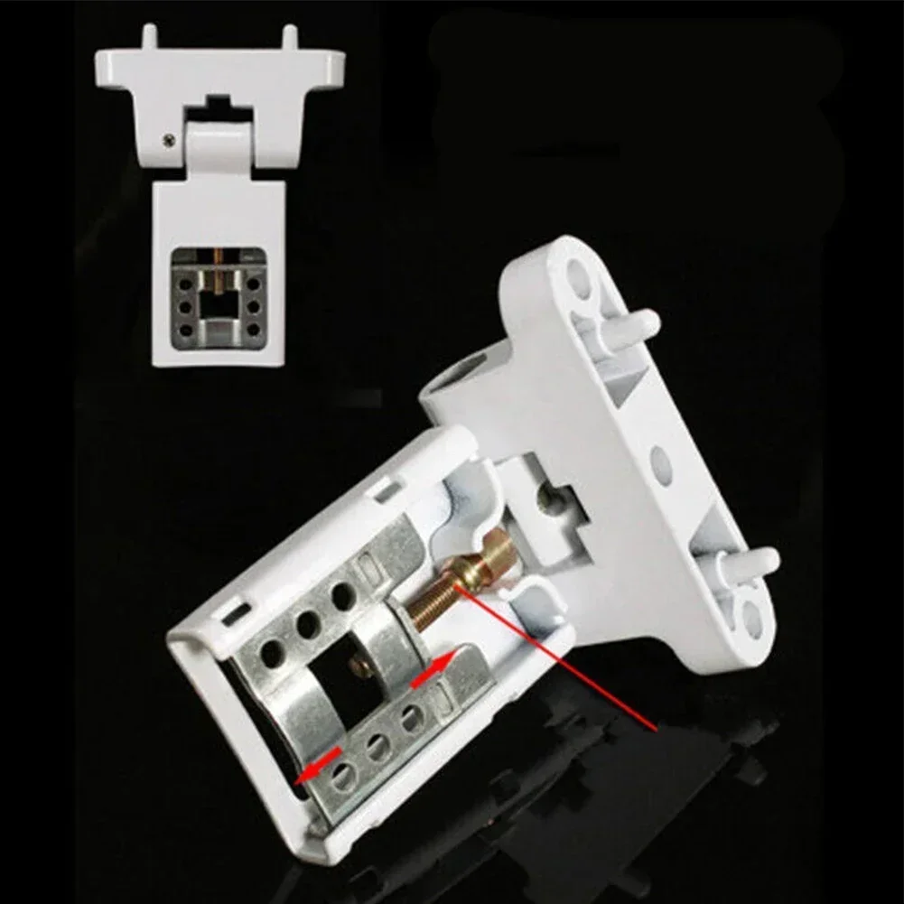 Door Flag Hinge Door Hinge White For Plastic Steel Doors Casement Left Right 3-hole Adjustable Hinges Hardware 1pcs stainless steel hinges door hinges