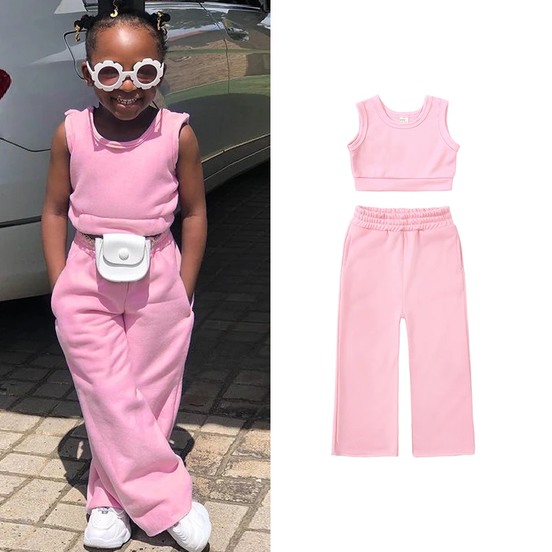 1-10Y الاطفال فتاة الملابس مجموعات ملابس الأطفال ا...