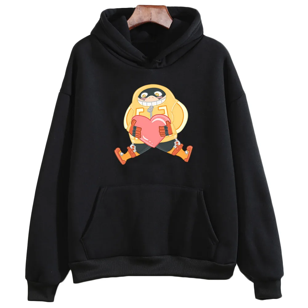 

My Hero Academia Fatgum Handsome Campus Cartoon Hoodie Men/women Autumn/Winter Hoody Kawaii/Cute Anime Print Fleece Loving Heart