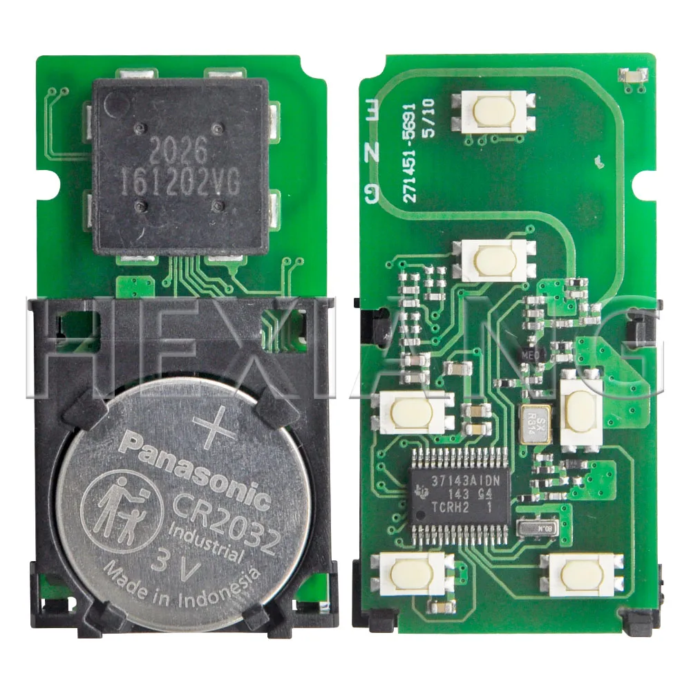 HE HYQ14ADR ID74 Chip 314.3MHz Board 271451-5691 Car Remote Key for Toyota Sienna 2011 2012 2013 2014 2015