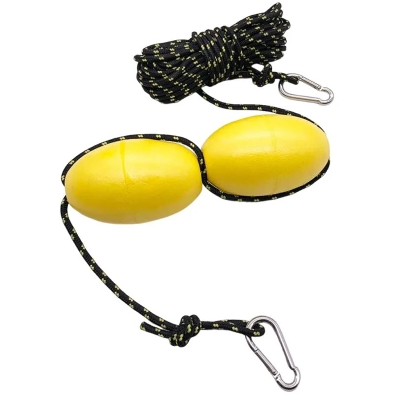 앵커 마커 부표 30 ft. 해양 로프 견인 선 부표 볼 플로트 가죽 끈 사용 쉬운