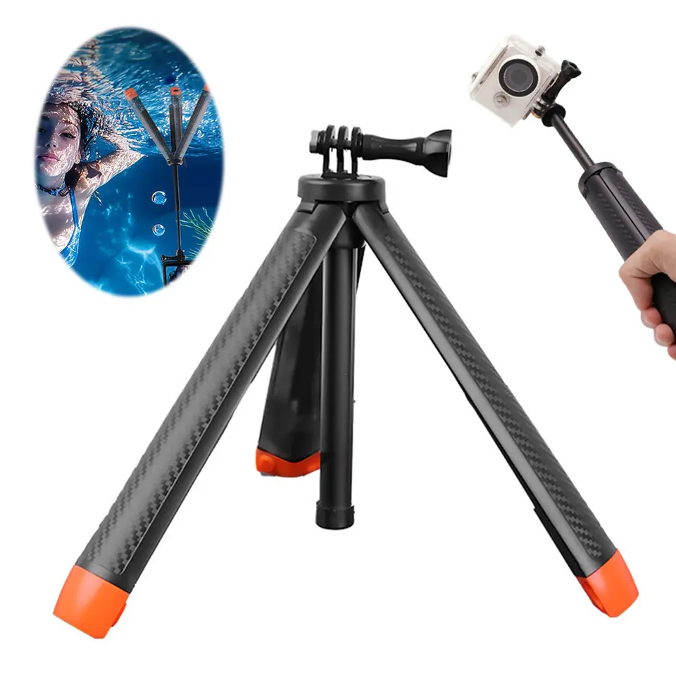 Extendable Floating Tripod Stand for GoPro Cameras