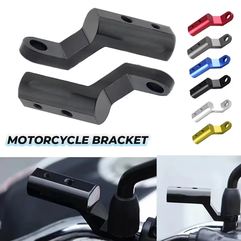 Rearview Mirror Bracket Motorbike Accessories Mount For Triumph Suzuki Kawasaki