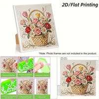1 set, new DIY pearl painting, flower, pattern, diamond painting kit frameless 5