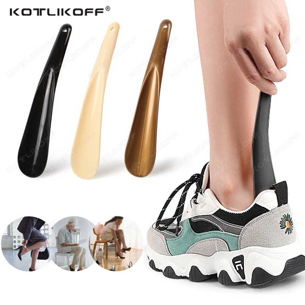 Plastic Shoe Horn Professional Kids Small Shoehorns Travel Shoe Horn portable lazy Mini Shoe Horns Aid Tool Shoe Accessories