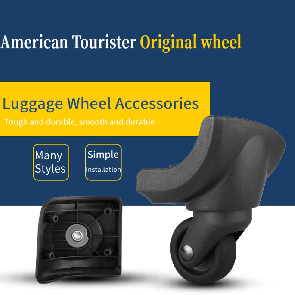 Suitable for American Touriste35T/ZD244 suitcase wheel accessories trolley case universal wheel luggage roller