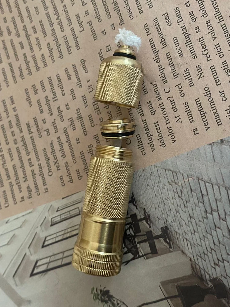 Classic Imco Copper Lighter+Sealed Brass Oil Tank Combination Old-Fashioned Retro Sealed Oil Pot With Long Battery Life 2