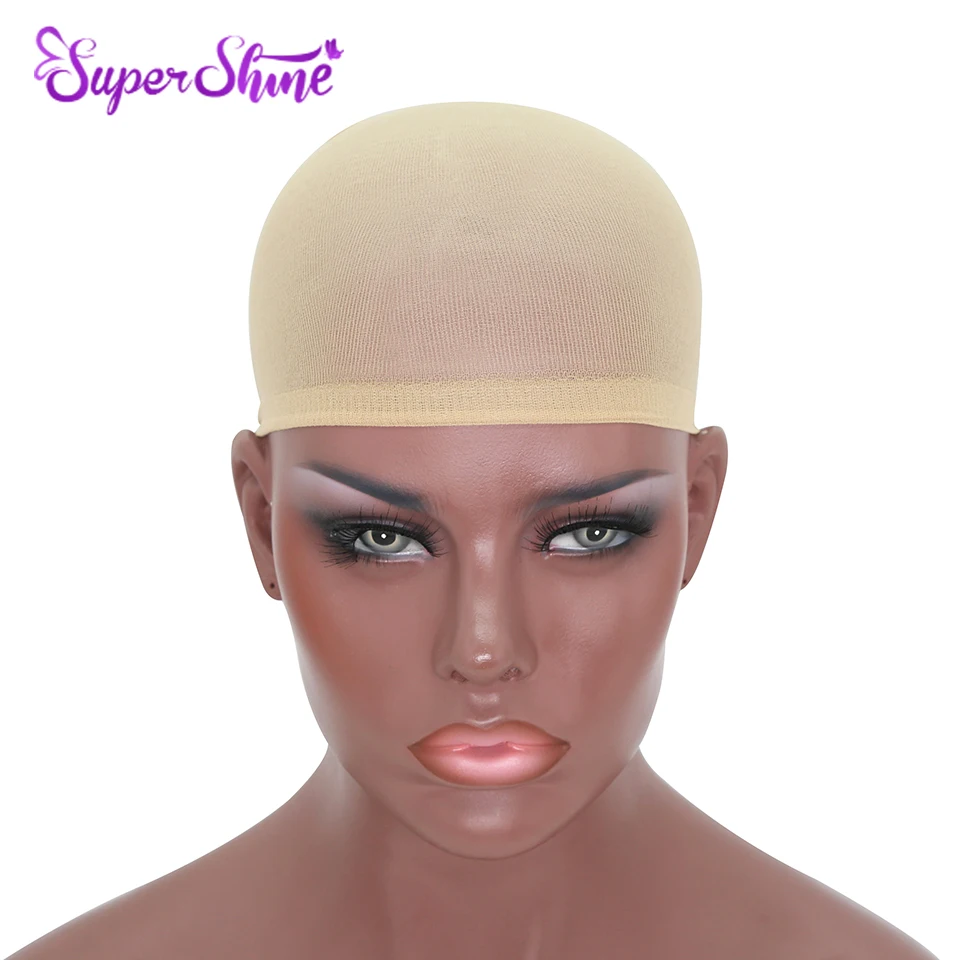 HighQualityHumanHairWigLaceCapBrownStockingCapChristmas