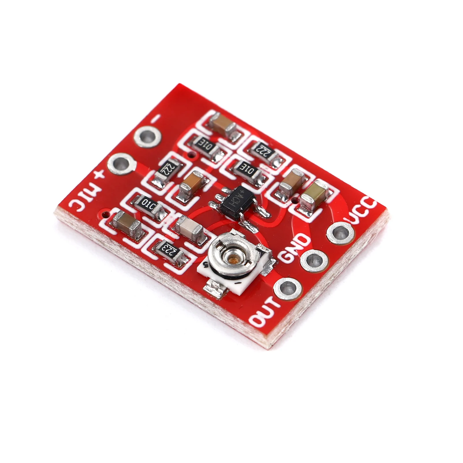 

MAX4466 electret microphone amplifier board microphone amplifier module gain adjustable pickup front stage