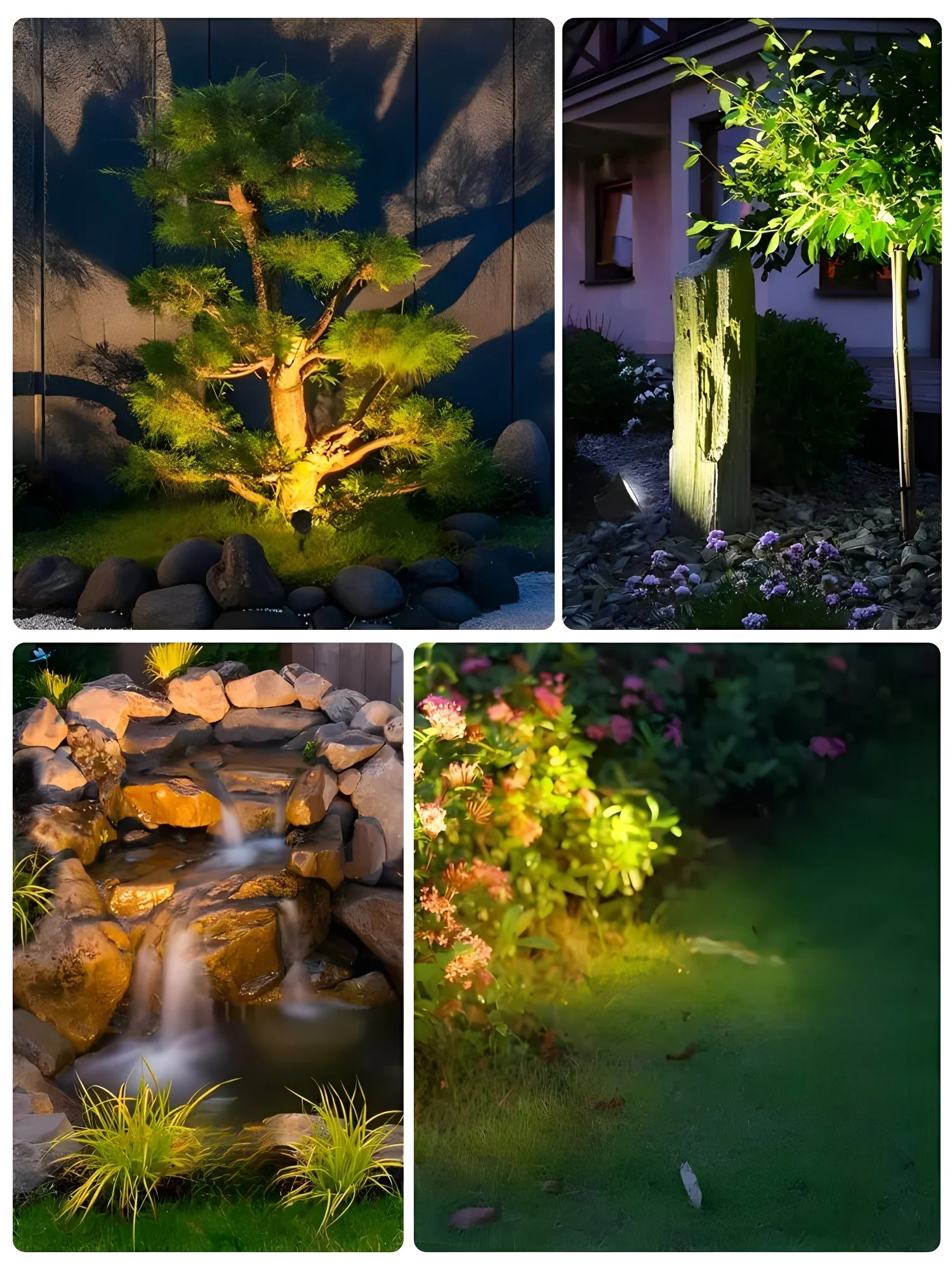 Description Picture 6 of itemCourtyard Landscape Spotlight Outdoor Waterproof Home Tree Light Spotlight Tree Light Garden Lawn Light 5W AC110V220V