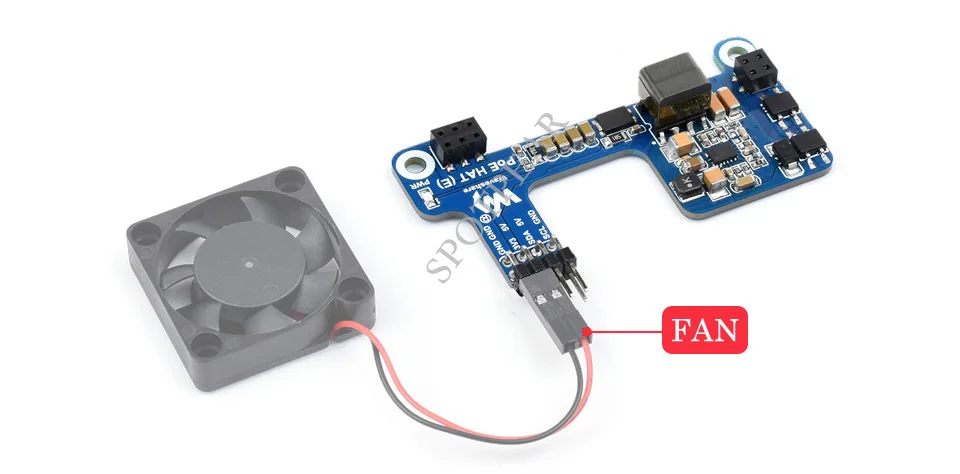 Raspberry Pi POE CHAPÉ