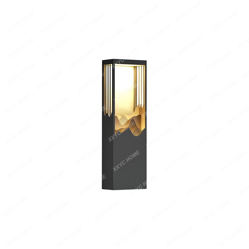 

Courtyard Decoration Exterior Wall Lamp Outdoor Gate Landscape Pillar Wall Lamp