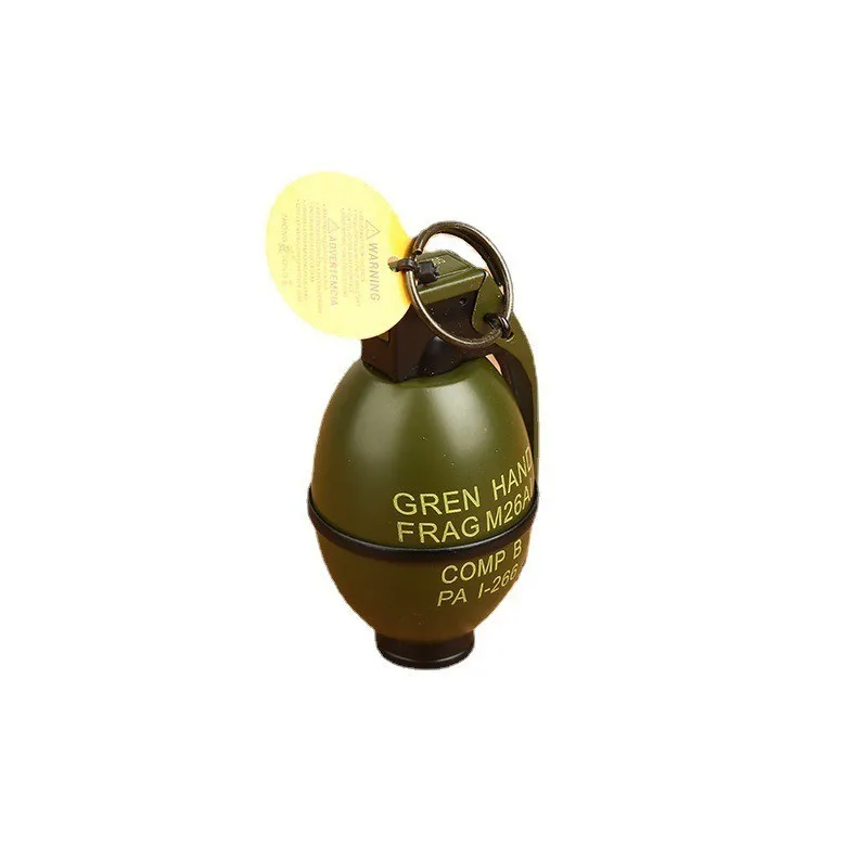 Butane Gas Lighter Cigarette Lighter Machine Paint Grenade Windproof Gas Lighter