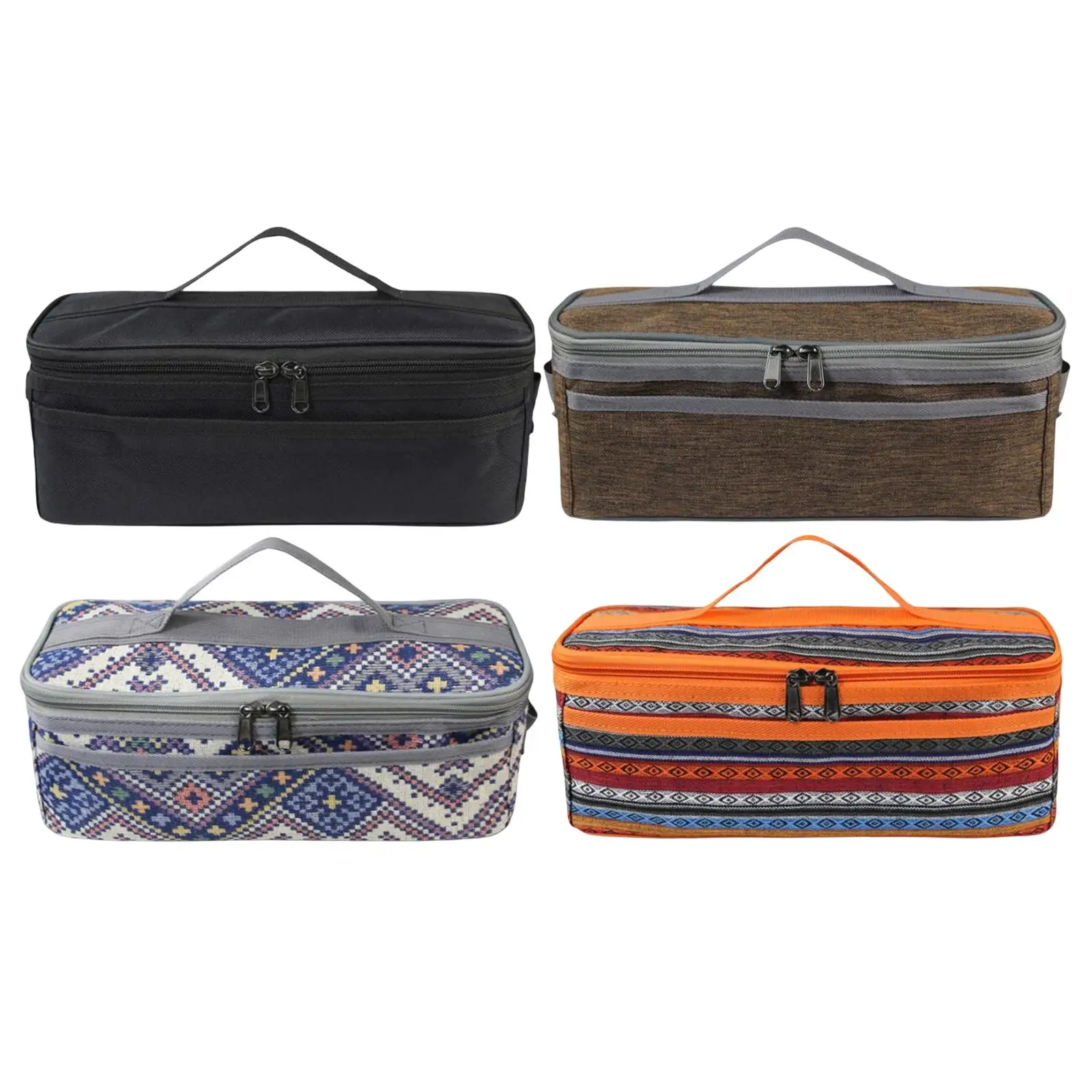 Tableware Storage Bag Organizer Carrier Accessories Tote Utensil Case Travel Bag