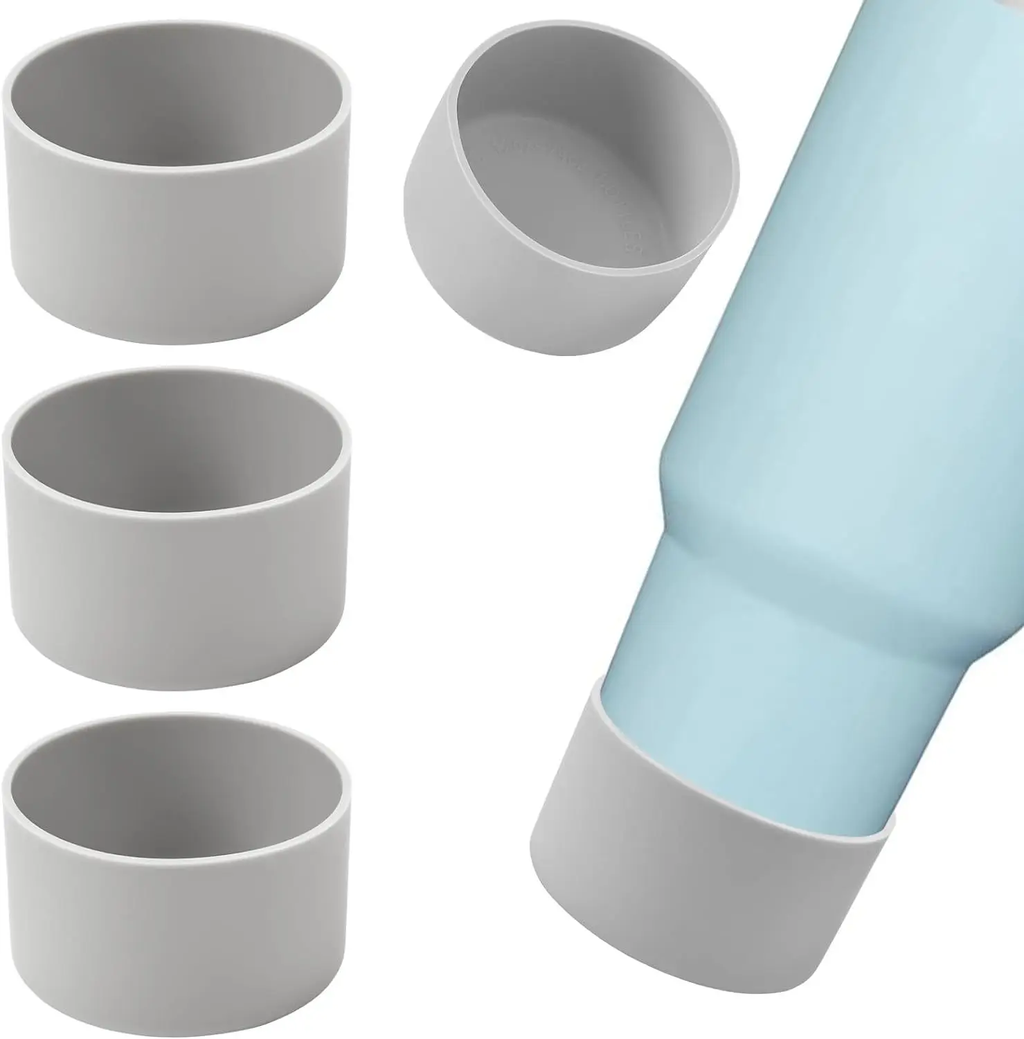 Multi-Color Silicone Cup Protection Case - Anti-Slip, Scratch-Resistant Storage