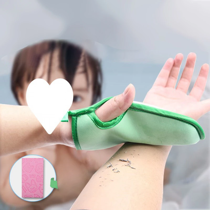 

Детские перчатки для ванной, отшелушивающая губка, щетка для душа, скребок для тела для детей, Детский очиститель кожи, продукт для ванной комнаты