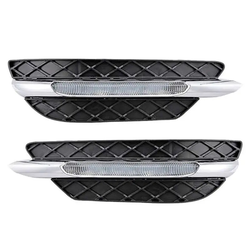 ATT-LED 주간 주행등 DRL 안개등 어셈블리 W204 C-클래스 C250 C300 C350 2048803224 2048803324