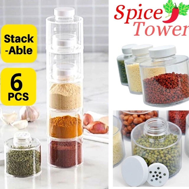 Transparent Kitchen Seasoning Bottle Plastic Jars - Transparent Spice Jar  Set Salt - Aliexpress