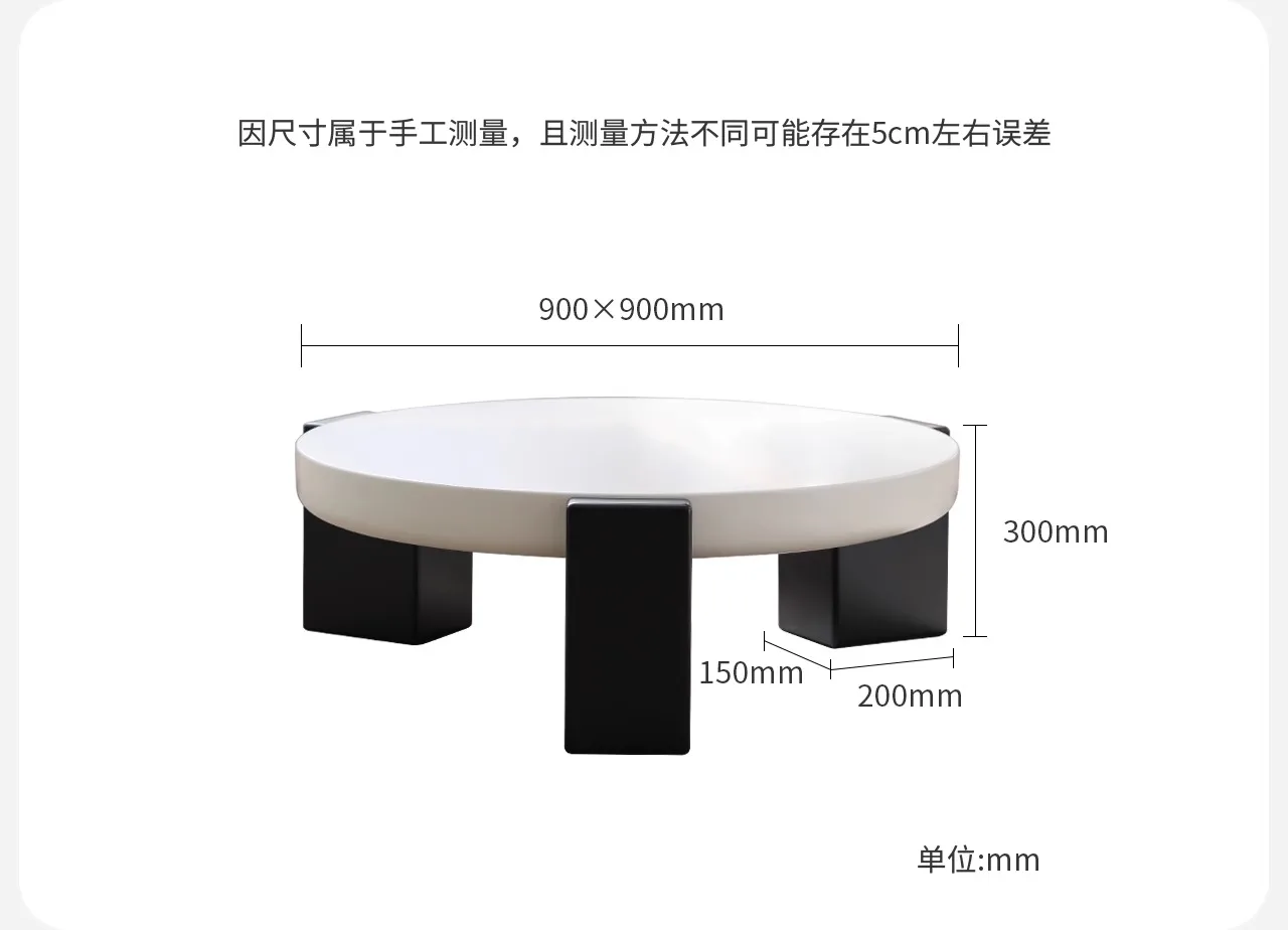 Nordic Coffee Tables Japanese Round Small Unique Side Table Glam Minimalist Cute Mesa De Centro De Sala Living Room Furniture
