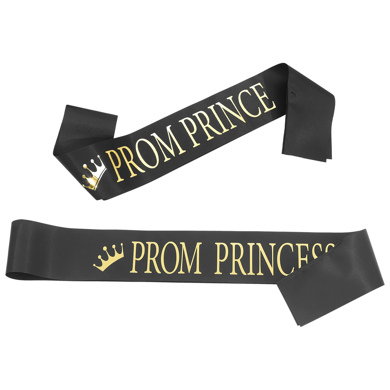 2 Pcs Princess Graduation Decor Sash Cloth For Party Prom Birthday Ceremonial Belt