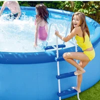 Piscine gonflable de 80/150/240 cm, épaisse, anti-fuite, ronde, pour adultes et enfants, pour les jeux aquatiques en été dans les cours de maison 2
