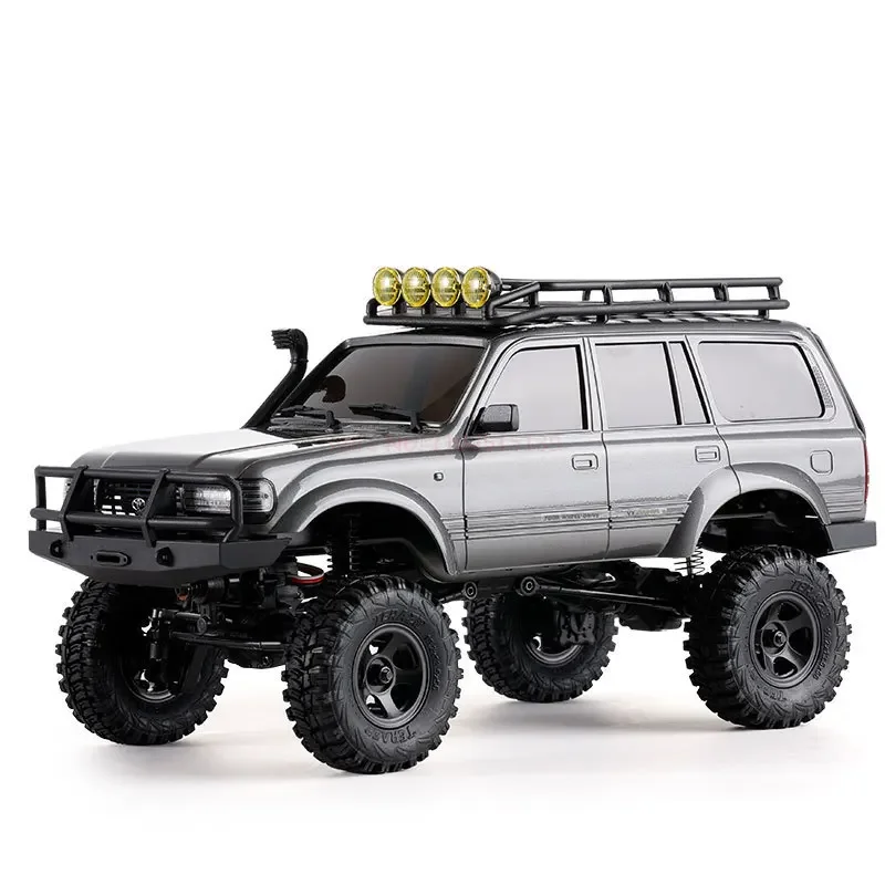 Fms 1/18 Lc80 크루저 오프로드 4 륜 구동 Rc 클라이밍 차량, 완전히 새로운 Fcx 리모컨 전기 시뮬레이션 자동차 모델