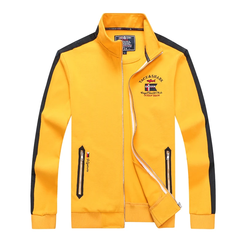 TACE&SHARK Brand Jacket Men Fashion Casual Mens Business