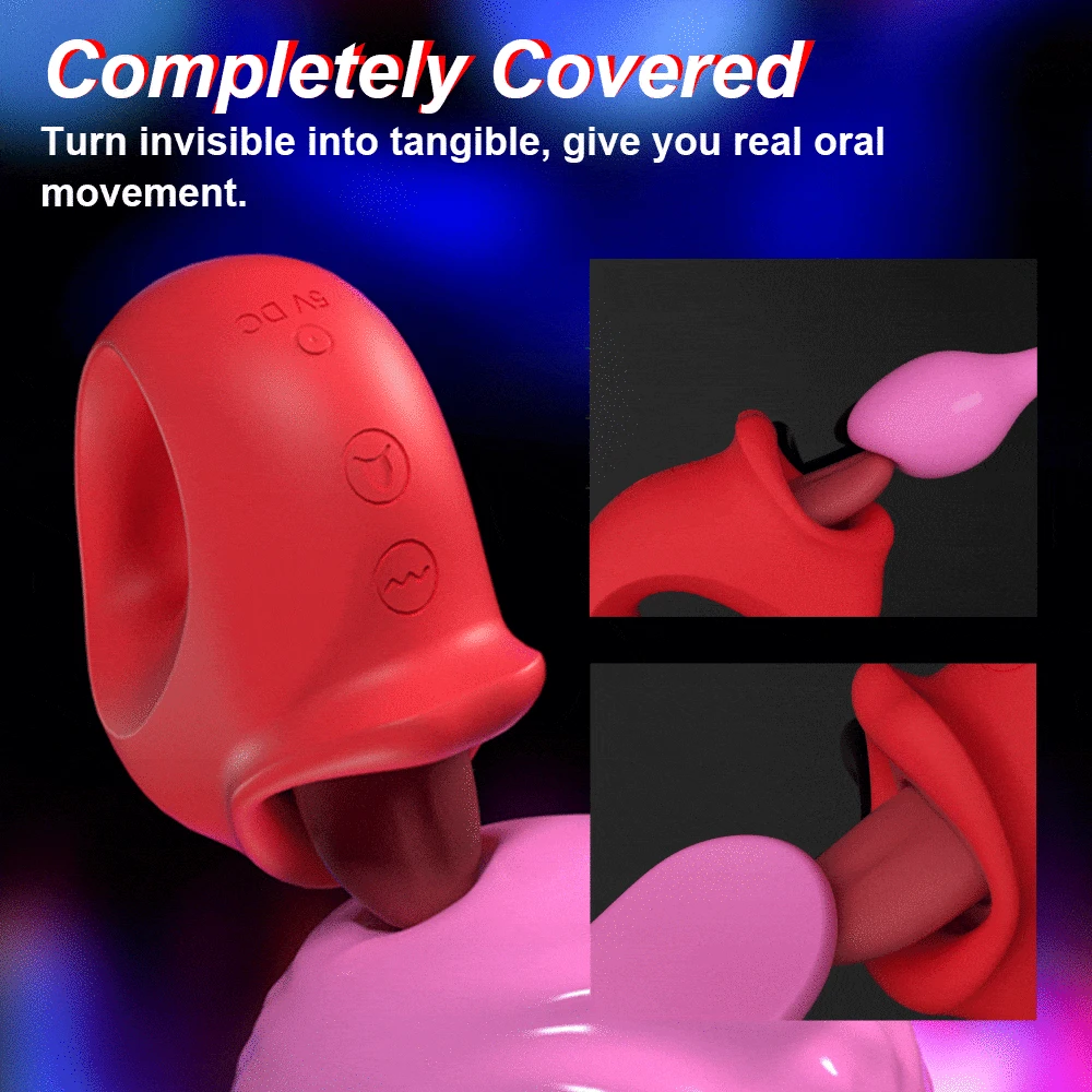 Sex Toys Powerful Swing Tongue Licking Vibrator for Women Clitoris Stimulator