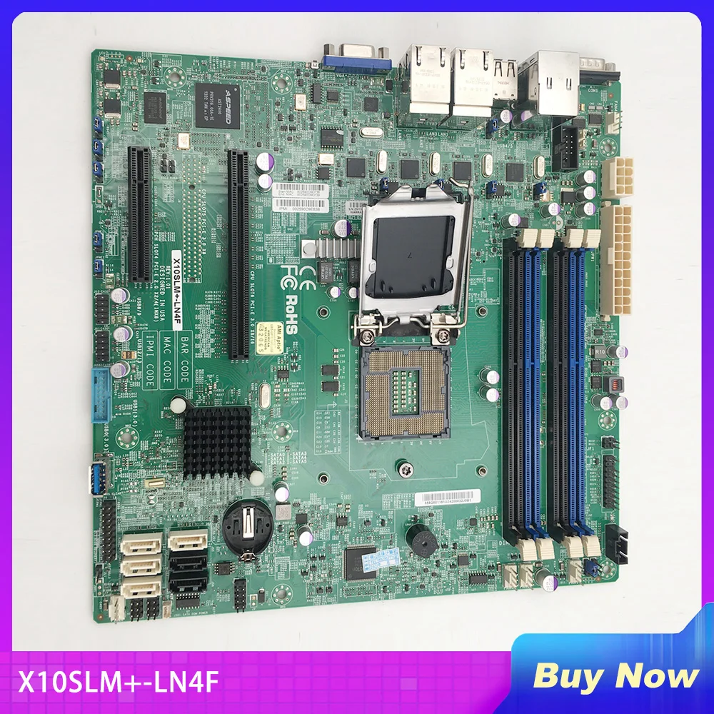 Per Supporto Scheda Madre Supermicro Server E3-1230V3 Lga 1150 X10Slm +-Ln4F