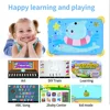 2025 New Children's Tablet 7" inch HD Screen Preinstalled With Silicone Sleeve microUSB DC Charge Dual Camera Gift For Children 5