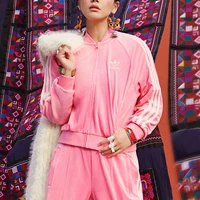 Adidas officiel authentique trois rayures nouvel an édition femme mode veste décontractée IX4223 1