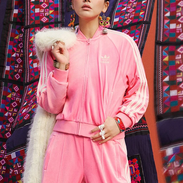 Adidas officiel authentique trois rayures nouvel an édition femme mode veste décontractée IX4223 1
