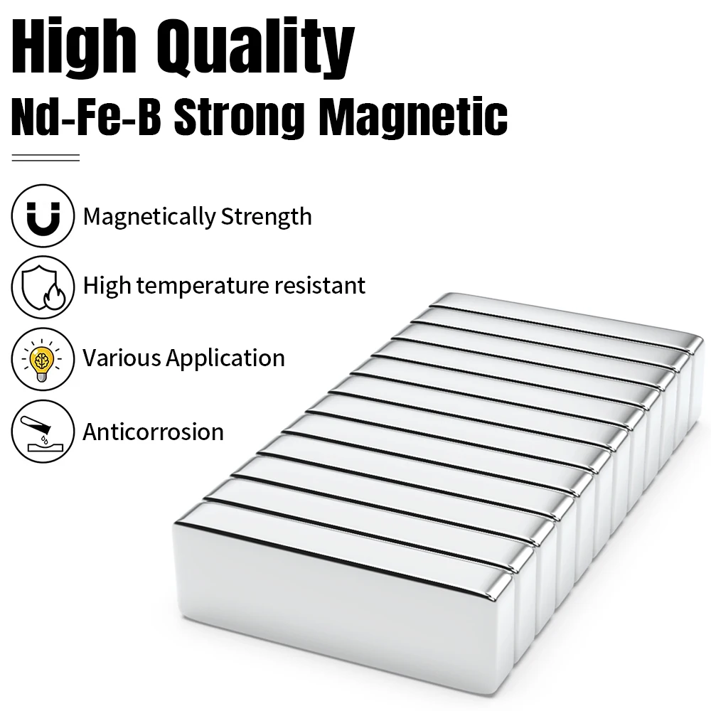 2/5/10/20/50Pcs 30x10x5 N35 Neodymium Magnet 30mm X 10mm X 5mm NdFeB Block Super Powerful Strong Permanent Magnetic imanes