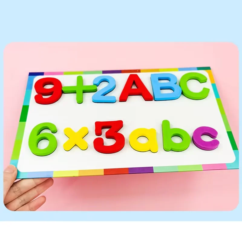 24-76pcs Magnetic Alphabet Letters EVA Foam Refrigerator Stickers Toddlers Kids Learning Spelling Counting Educational Toys Gift 4