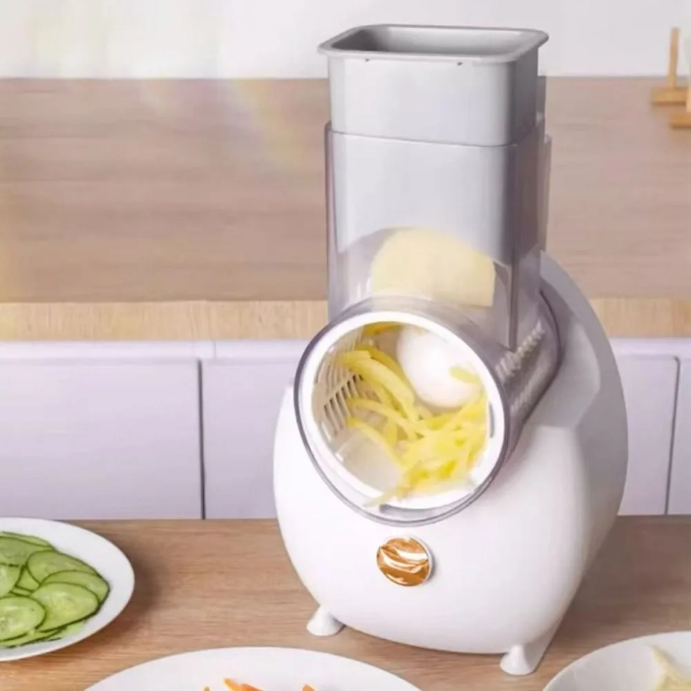 Automatic Electric Rotary Vegetable Shredder Effort-saving Cordless Cheese Grater Efficient Vegetable Slicer Restaurant