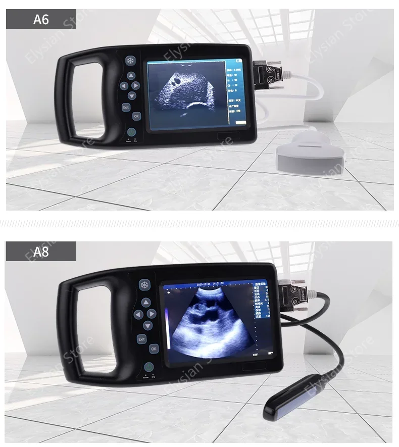 Hd B-Ultrasound Portable pregnancy detector for cats and dogs Portable color B-ultrasound machine for pets