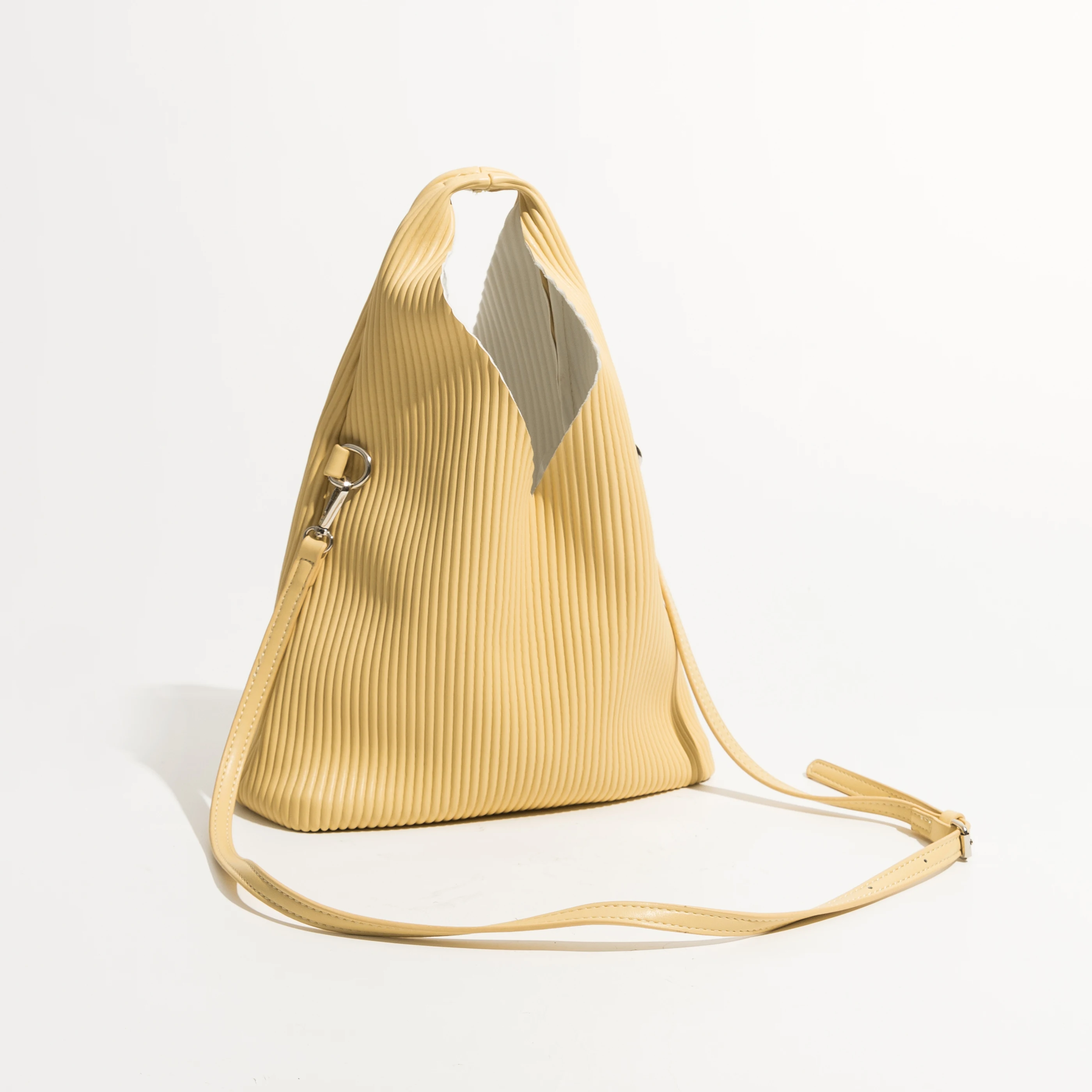triangle crossbody bag