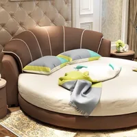 Lit minimaliste rembourré Unique, salon fantaisie, têtes De lit Double, Meubles De Chambre pour enfants, accessoires De meubles De chambre à coucher 4