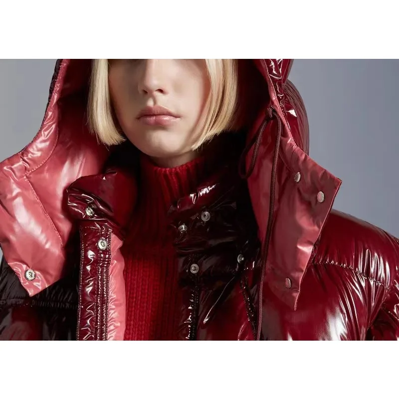 Top Quality Women's 90 White Goose Down Jacket, 2023 New Winter Luxury Short Bread Coat Down Jacket for Women,Winter Coat Women