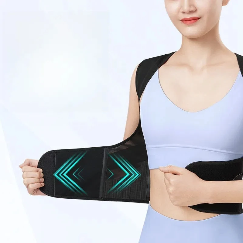 Hot Breathable Back Correction Strap Adult Posture Corrector Belt Women Men Back Support Sitting Position Correction Tool