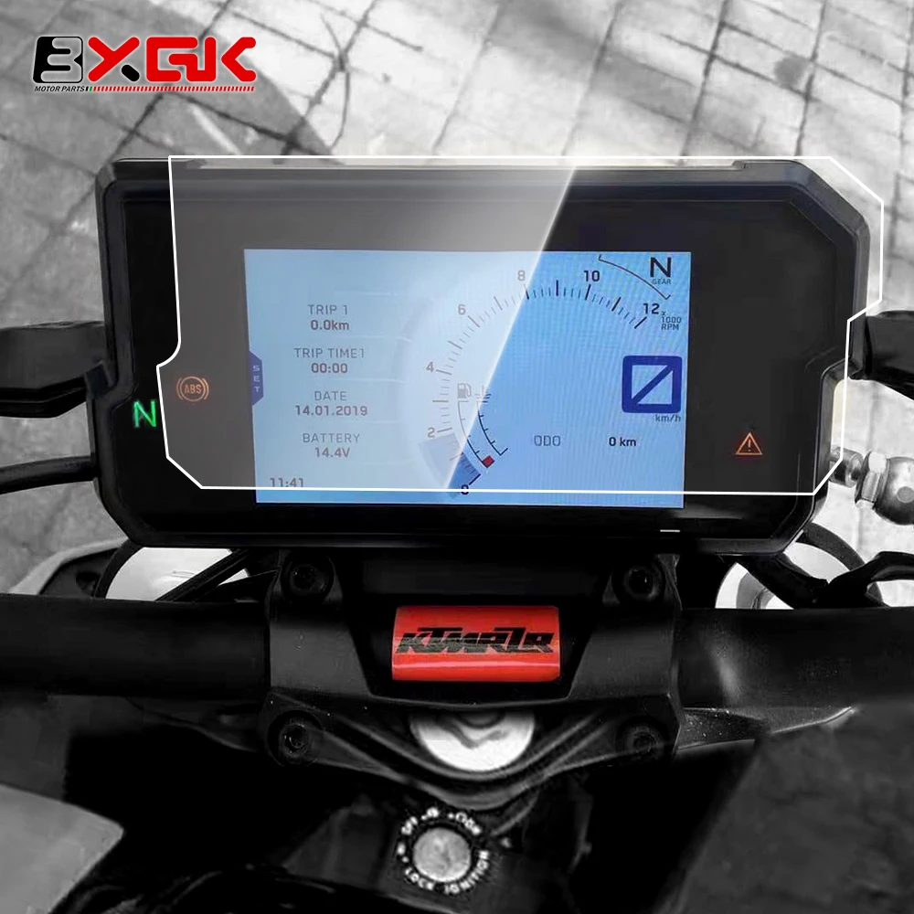 오토바이 계기판 스크래치 방지 필름 스크린 프로텍터 KTM DUKE 125 390 DUKE 790 890 어드벤처 R ADV R DUKE390용